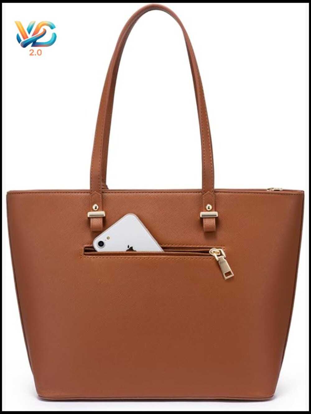 Faux Leather Satchel Tote Bag Travel Work Shoulder Handbag Women